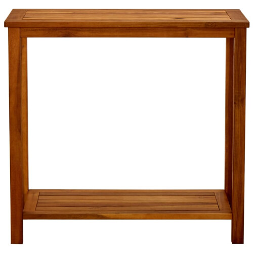 Berkfield Garden Console Table 80x35x75 cm Solid Acacia Wood 1