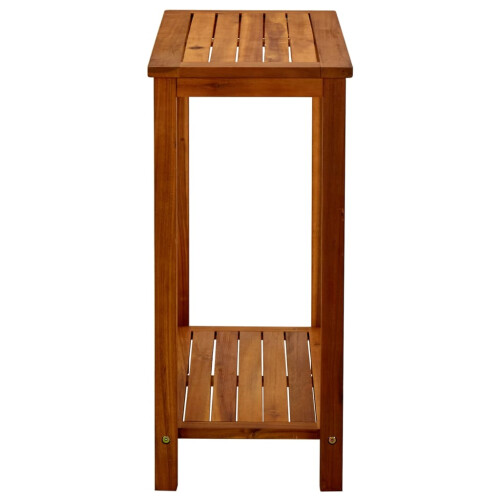Berkfield Garden Console Table 80x35x75 cm Solid Acacia Wood 2