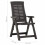 Berkfield Garden Reclining Chairs 2 pcs Plastic Anthracite 9