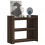 Berkfield Console Table Brown Oak 100x35x90 cm Engineered Wood 1