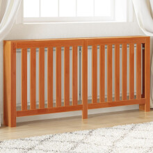 Berkfield Radiator Cover Wax Brown 169x19x84 cm Solid Wood Pine