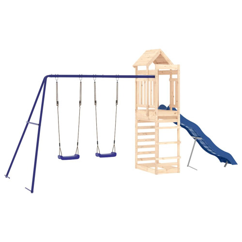 Berkfield Outdoor Playset Solid Wood Pine 1
