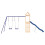 Berkfield Outdoor Playset Solid Wood Pine 3