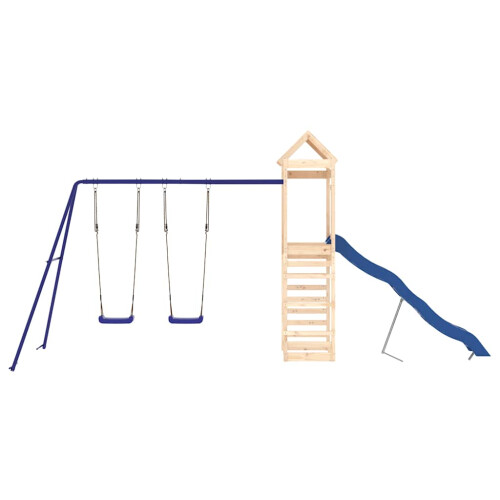 Berkfield Outdoor Playset Solid Wood Pine 2