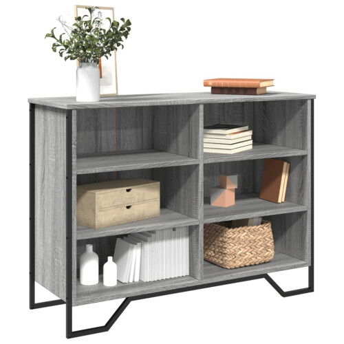 Berkfield Sideboard Grey Sonoma 101x35.5x74.5 cm Engineered Wood