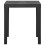 Berkfield Garden Table Grey 79x65x72 cm Plastic 3