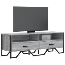 Berkfield TV Cabinet Grey Sonoma 122x34x41 cm Engineered Wood