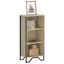 Berkfield Bookcase Sonoma Oak 50x31x106 cm Engineered Wood