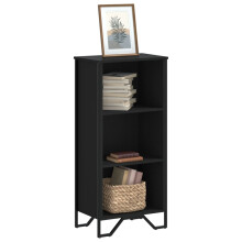 Berkfield Bookcase Black 50x31x106 cm Engineered Wood