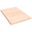 Berkfield Bathroom Countertop 40x60x2 cm Untreated Solid Wood 2