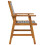 Berkfield Garden Chairs 2 pcs Solid Acacia Wood 6
