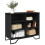Berkfield Sideboard Black 91x35.5x74.5 cm Engineered Wood 1