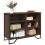 Berkfield Sideboard Brown Oak 101x35.5x74.5 cm Engineered Wood 1