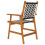 Berkfield Garden Chairs 2 pcs Solid Acacia Wood 7