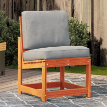 Berkfield Garden Chair Wax Brown 50.5x55x77 cm Solid Wood Pine