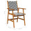 Berkfield Garden Chairs 2 pcs Solid Acacia Wood 9