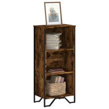 Berkfield Bookcase Smoked Oak 50x31x106 cm Engineered Wood