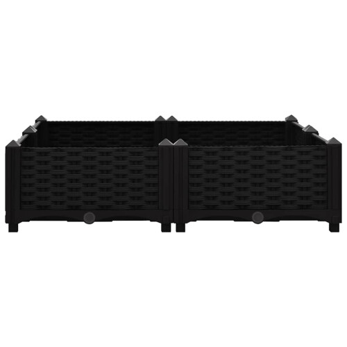 Berkfield Raised Bed 80x80x23 cm Polypropylene 2