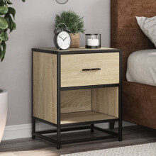 Berkfield Bedside Cabinets 2 pcs Sonoma Oak 40x31x50 cm Engineered Wood
