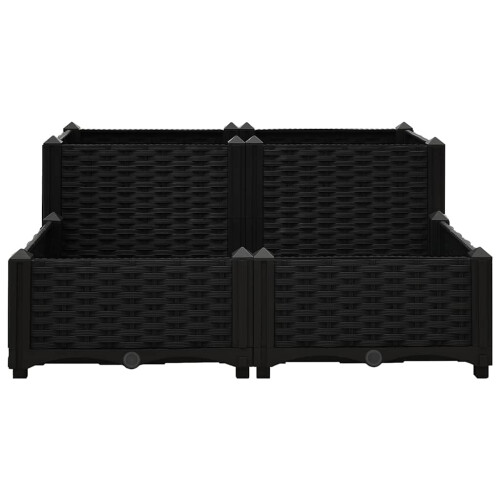 Berkfield Raised Bed 80x80x38 cm Polypropylene 2