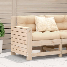 Berkfield Garden Armrest Sofa 69x62x70.5 cm Solid Wood Pine