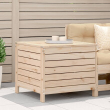 Berkfield Garden Footstool 62x63.5x53.5 cm Solid Wood Pine