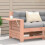 Berkfield Garden Armrest Sofa with Side Table Solid Wood Douglas 1