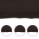 Berkfield Bathroom Countertop Dark Brown 40x30x(2-4) cm Treated Solid Wood 5
