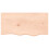Berkfield Bathroom Countertop 80x40x2 cm Untreated Solid Wood 3