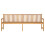 Berkfield Garden Bench 228 cm Solid Teak Wood 2