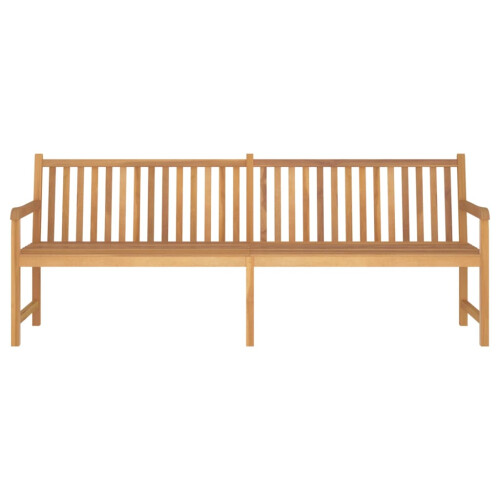 Berkfield Garden Bench 228 cm Solid Teak Wood 1