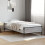 Berkfield Bed Frame without Mattress Grey Sonoma 100x200 cm 1