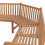 Berkfield Garden Corner Bench 185x185x90 cm Solid Teak Wood 3