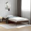 Berkfield Bed Frame without Mattress Brown Oak 75x190 cm Small Single 1