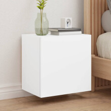 Berkfield TV Wall Cabinet White 40.5x30x40 cm Engineered Wood