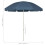 Berkfield Beach Parasol Blue 240 cm 6