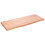 Berkfield Bathroom Countertop Light Brown 100x40x(2-4)cm Treated Solid Wood 2