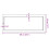 Berkfield Bathroom Countertop Light Brown 100x40x(2-4)cm Treated Solid Wood 9
