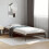 Berkfield Bed Frame without Mattress Brown Oak 90x200 cm 1