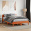 Berkfield Bed Frame without Mattress Wax Brown 120x190 cm Small Double Solid Wood Pine 1