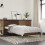 Berkfield Bed Frame without Mattress Brown Oak 75x190 cm Small Single 1