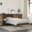 Berkfield Bed Frame without Mattress Brown Oak 90x200 cm 1