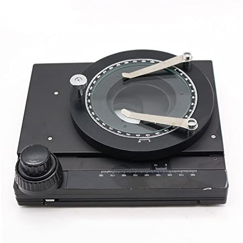 Microscope Accessories Kit with Precision XYZ Movement Stage, 360 Rotatable Platform and Slides 2