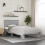 Berkfield Bed Frame without Mattress Grey Sonoma 75x190 cm Small Single 1