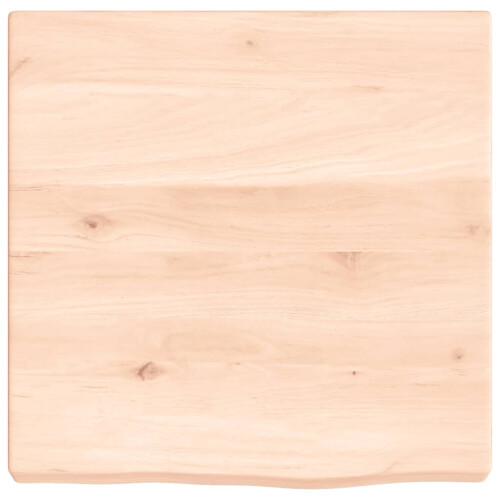 Berkfield Bathroom Countertop 40x40x(2-4) cm Untreated Solid Wood 2