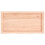Berkfield Bathroom Countertop 80x40x(2-6) cm Untreated Solid Wood 4