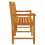 Berkfield Garden Bench 219 cm Solid Acacia Wood 4