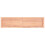 Berkfield Bathroom Countertop Light Brown 120x30x(2-4)cm Treated Solid Wood 4