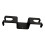 Space Saving Barbell Rack Metal Barbell Mount Rack Home-50mm 1
