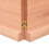 Berkfield Bathroom Countertop Light Brown 120x30x(2-4)cm Treated Solid Wood 8
